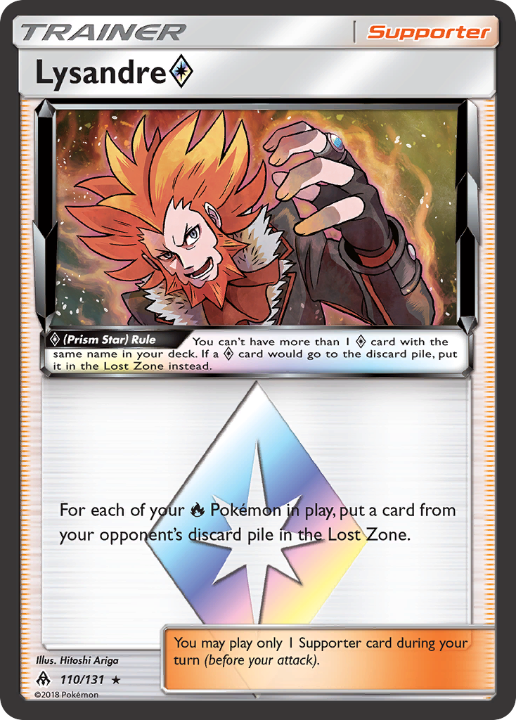 Lysandre (110/131) (Prism Star) [Sun & Moon: Forbidden Light] | Anubis Games and Hobby