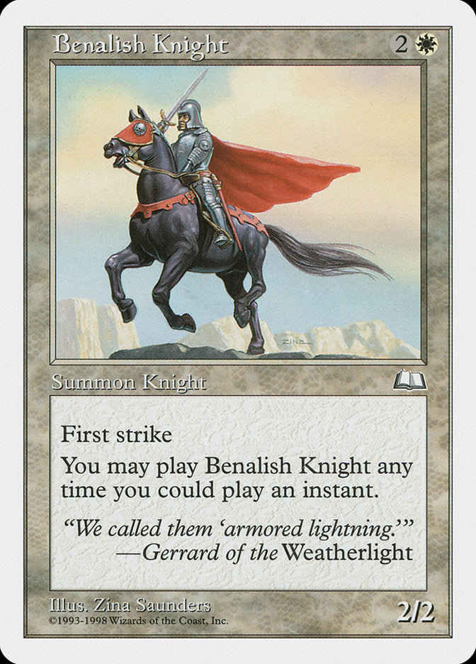 Benalish Knight [Anthologies] | Anubis Games and Hobby