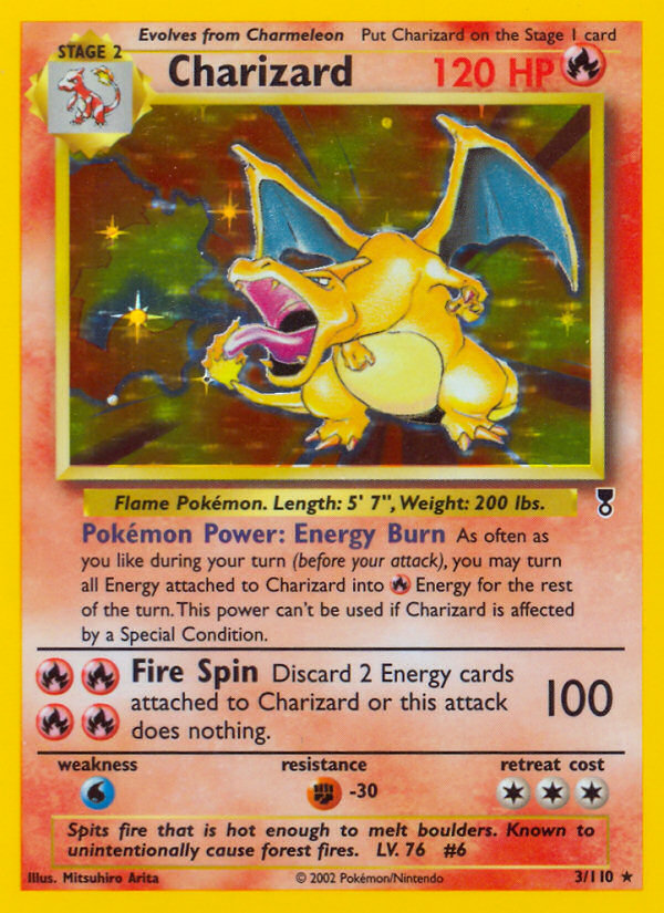 Charizard (3/110) (Theme Deck Exclusive) [Legendary Collection] | Anubis Games and Hobby