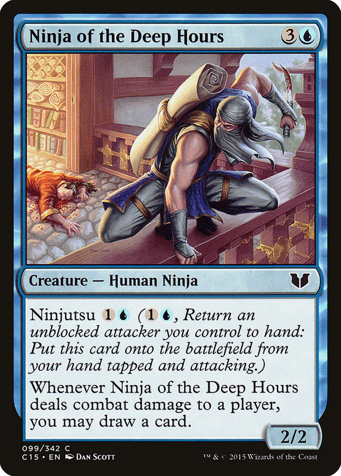 Ninja of the Deep Hours [Commander 2015] | Anubis Games and Hobby