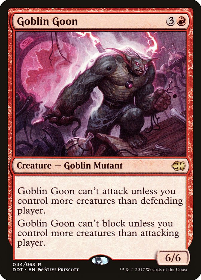 Goblin Goon [Duel Decks: Merfolk vs. Goblins] | Anubis Games and Hobby