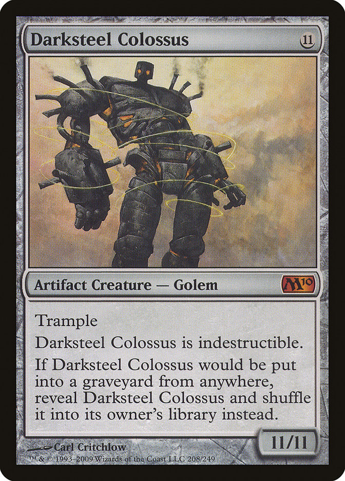 Darksteel Colossus [Magic 2010] | Anubis Games and Hobby