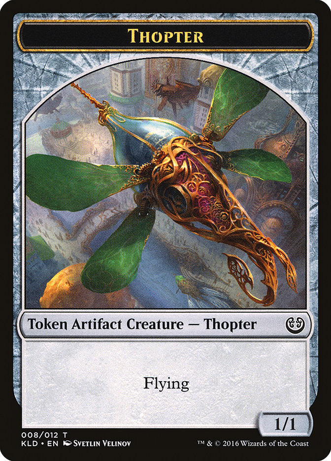 Thopter Token (008/012) [Kaladesh Tokens] | Anubis Games and Hobby