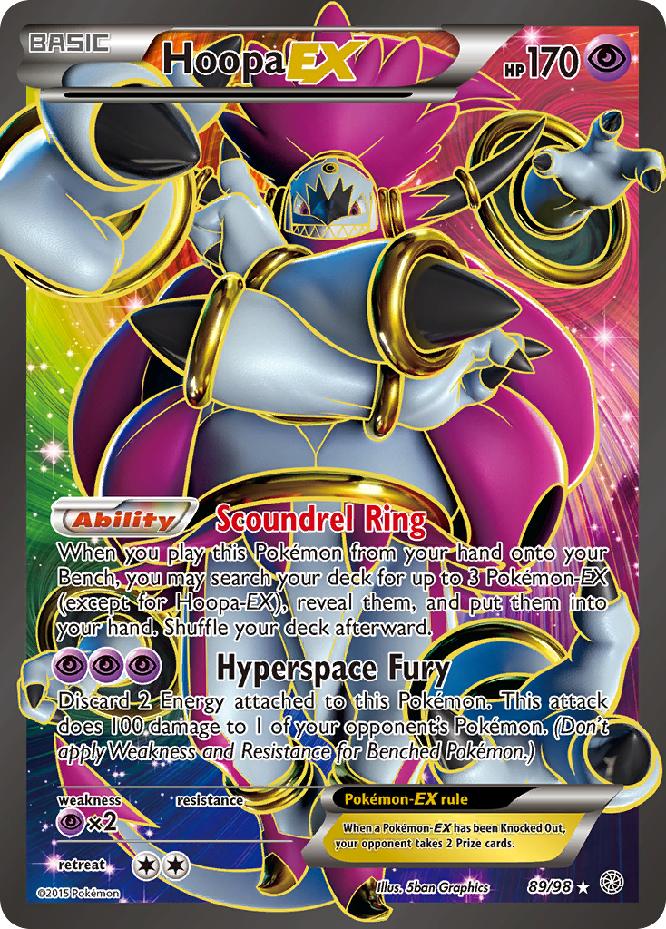 Hoopa EX (89/98) [XY: Ancient Origins] | Anubis Games and Hobby