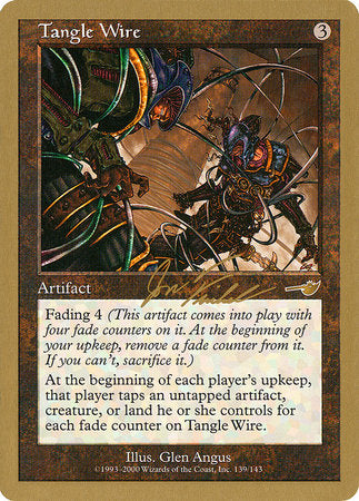 Tangle Wire - 2000 Jon Finkel (NMS) [World Championship Decks 2000] | Anubis Games and Hobby