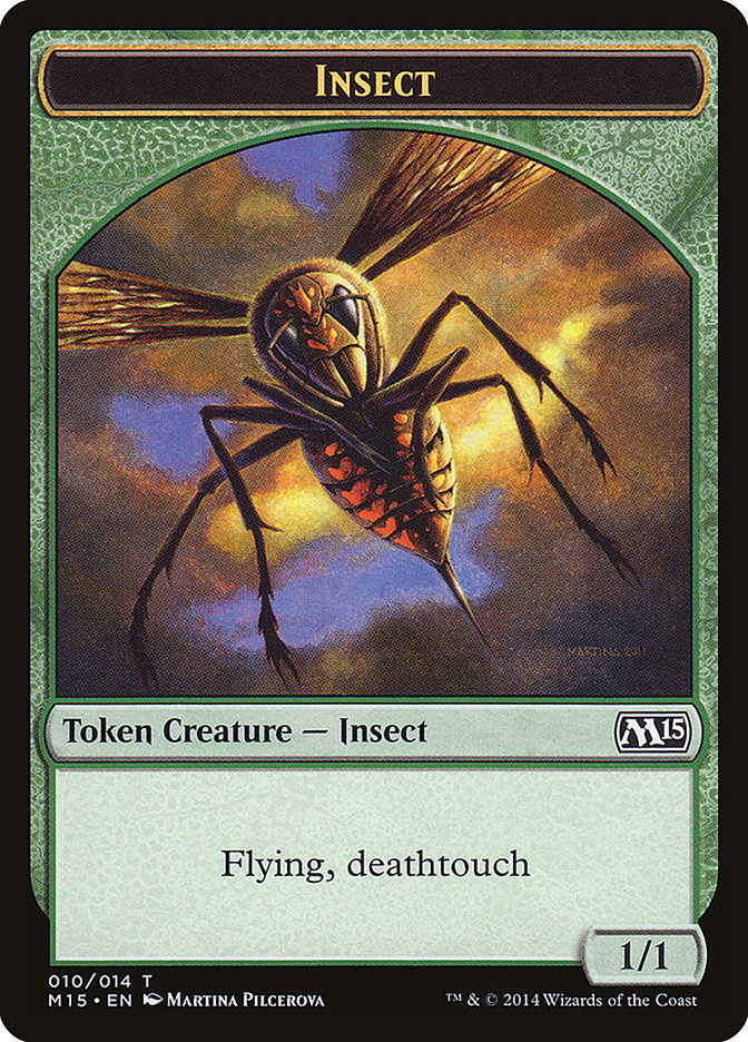 Insect Token [Magic 2015 Tokens] | Anubis Games and Hobby