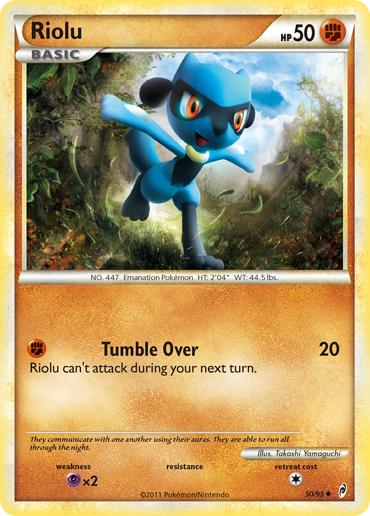 Riolu (50/95) [HeartGold & SoulSilver: Call of Legends] | Anubis Games and Hobby