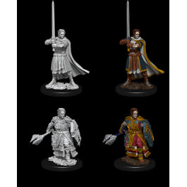 Nolzur's Marvelous Miniatures: Human Male Cleric - Unpainted | Anubis Games and Hobby