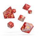 Oakie Doakie Dice Red Sky Gemidice RPG 7 Set | Anubis Games and Hobby