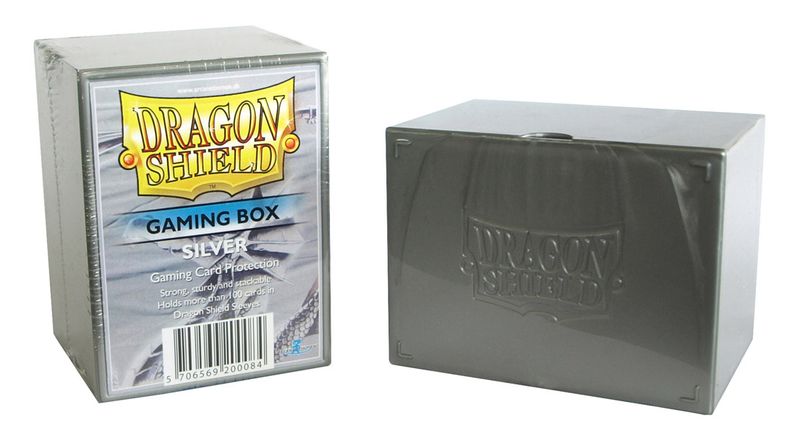 Dragon Shield Gaming Box - Silver | Anubis Games and Hobby