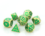 Gold Emerald Gemstone 7 Set | Anubis Games and Hobby