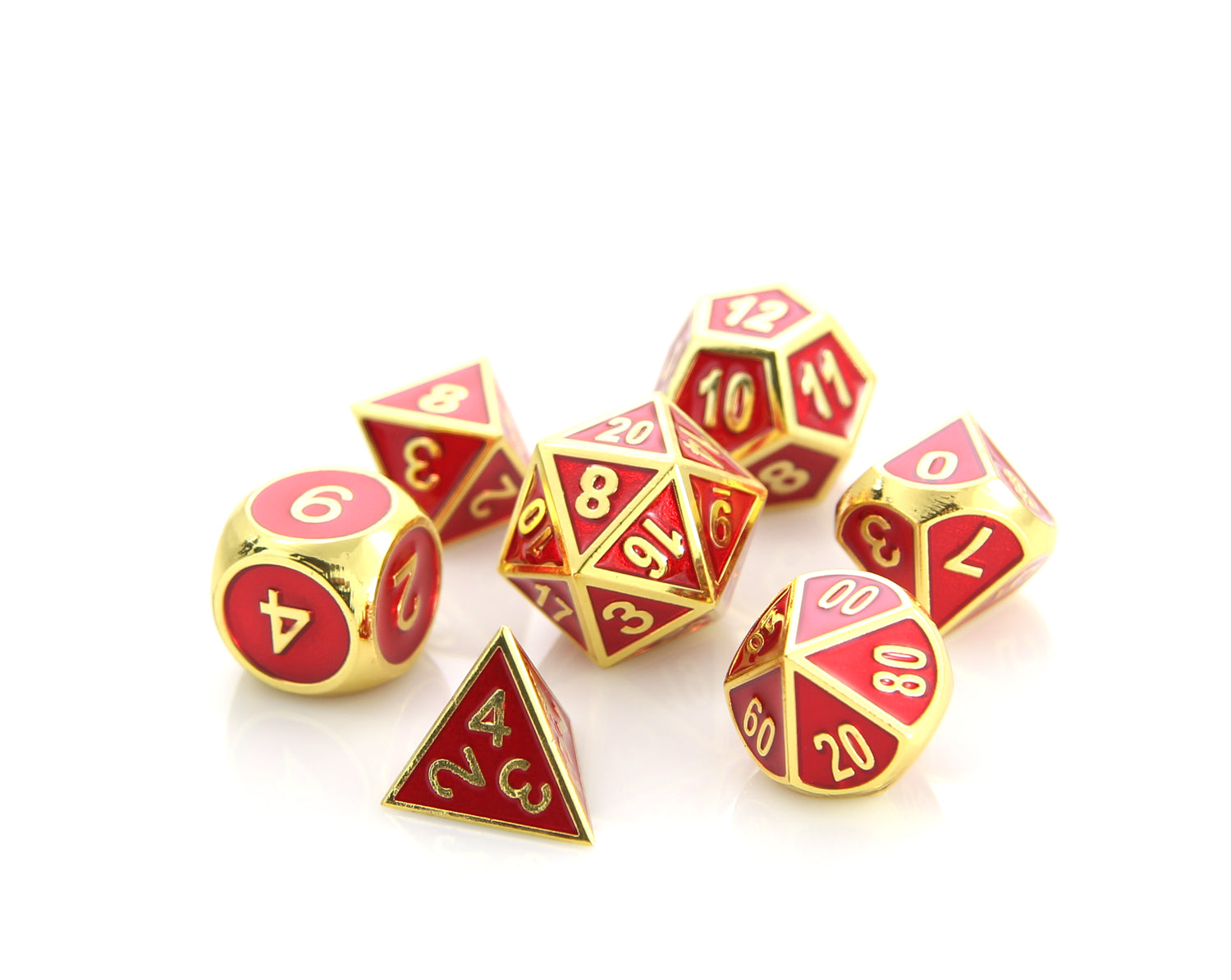 Gold Ruby Gemstone 7 Set | Anubis Games and Hobby