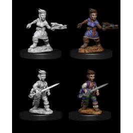 Pathfinder Deep Cuts: Female Halfling Rogue - Unpainted | Anubis Games and Hobby