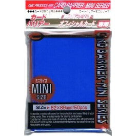 KMC Small Sleeves 50-Count Blue | Anubis Games and Hobby