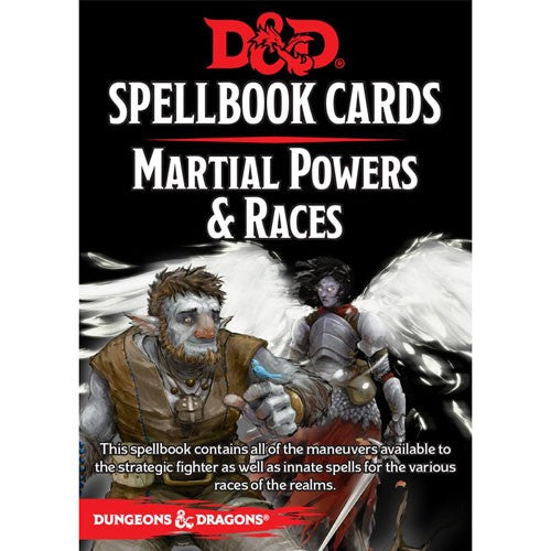 D&D Spellbook Cards - Martial | Anubis Games and Hobby