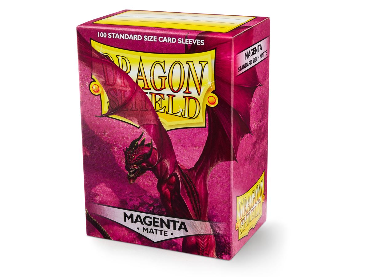 DS Matte Sleeves 100ct - Magenta | Anubis Games and Hobby