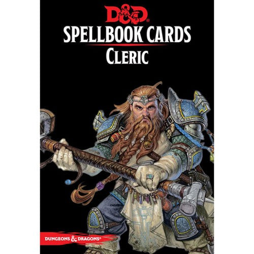 D&D Spellbook Cards - Cleric | Anubis Games and Hobby