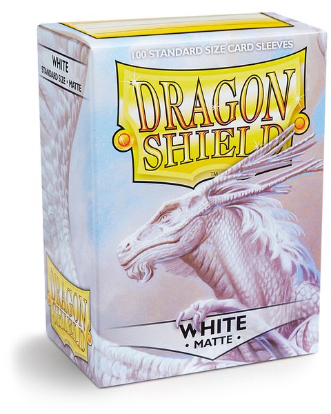 DS Matte Sleeves 100ct - White | Anubis Games and Hobby