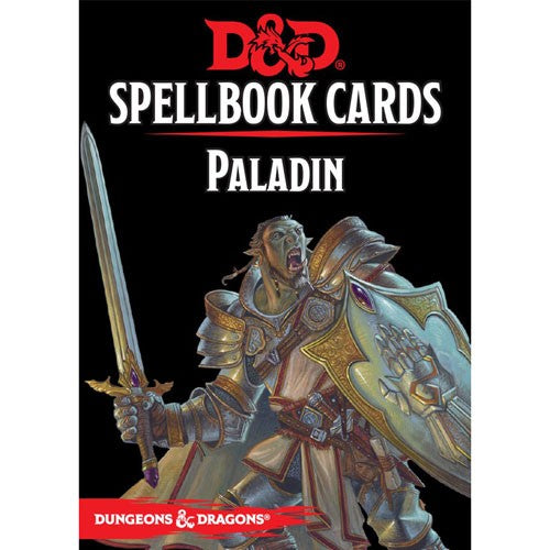 D&D Spellbook Cards - Paladin | Anubis Games and Hobby