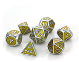 Silver Topaz Gemstone 7 Set | Anubis Games and Hobby