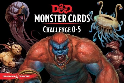 Monster Cards Challenge 0-5 | Anubis Games and Hobby