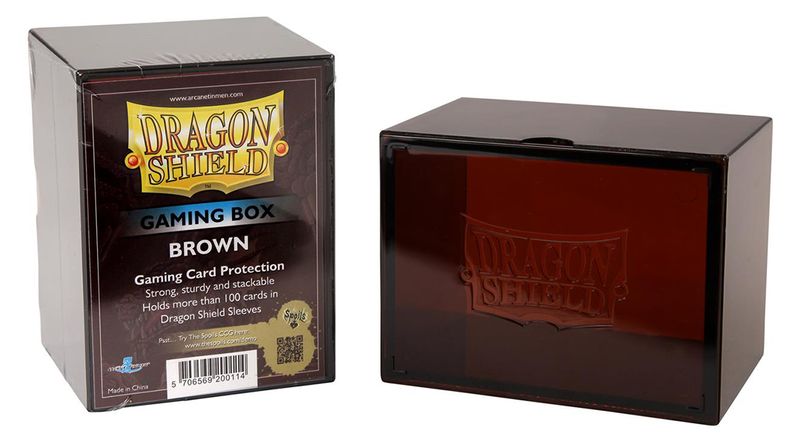 Dragon Shield Card Box Brown | Anubis Games and Hobby
