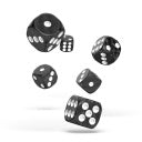 Oakie Doakie Dice Marble Black 12mm D6 | Anubis Games and Hobby