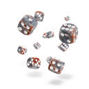 Oakie Doakie Dice Silver Rust Gemidice 12mm D6 | Anubis Games and Hobby