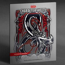 Dungeons & Dragons 5E Character Sheets | Anubis Games and Hobby