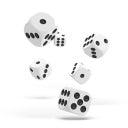 Oakie Doakie Dice Solid White 12mm D6 | Anubis Games and Hobby