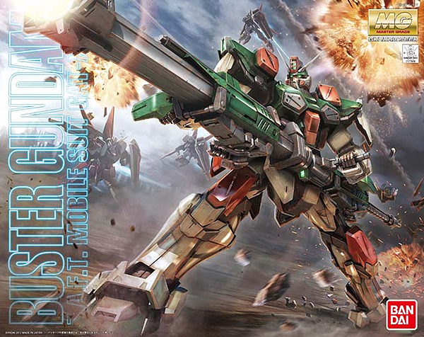 Z.A.F.T. Mobile Suit GAT-X103 Buster Gundam MG | Anubis Games and Hobby