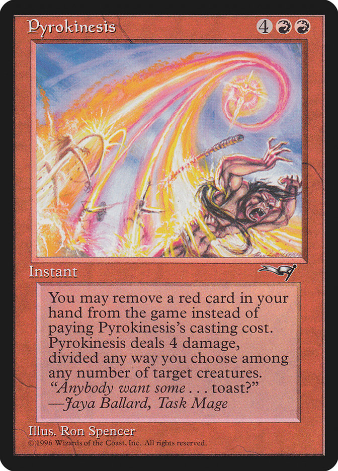 Pyrokinesis [Alliances] | Anubis Games and Hobby