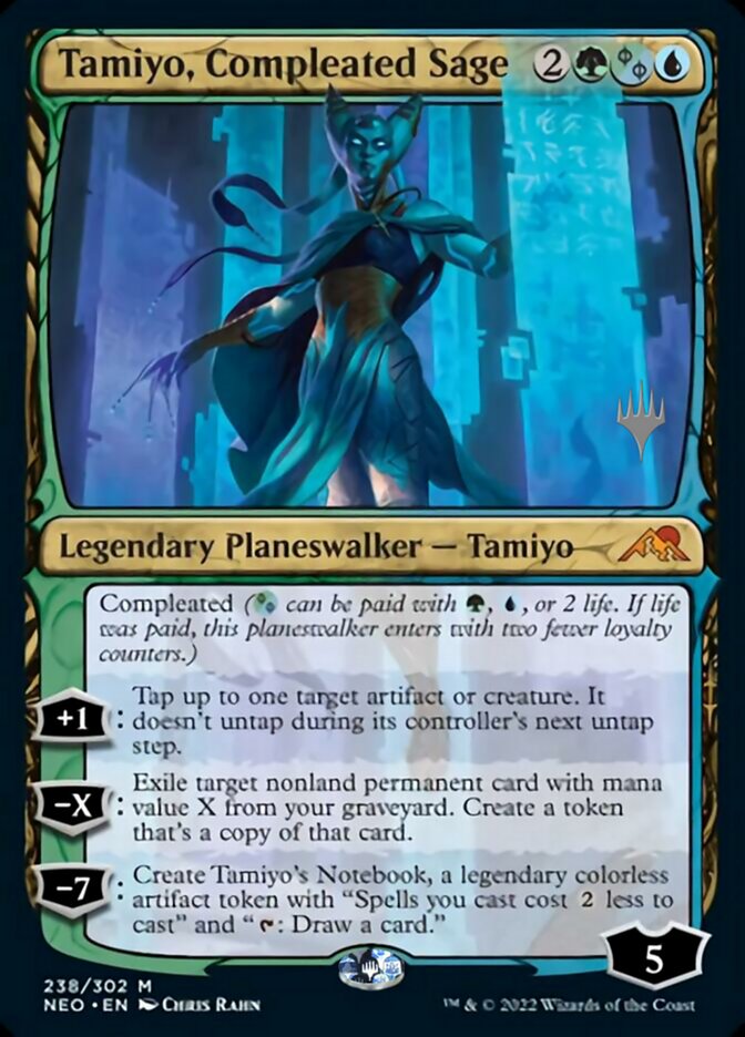 Tamiyo, Compleated Sage (Promo Pack) [Kamigawa: Neon Dynasty Promos] | Anubis Games and Hobby