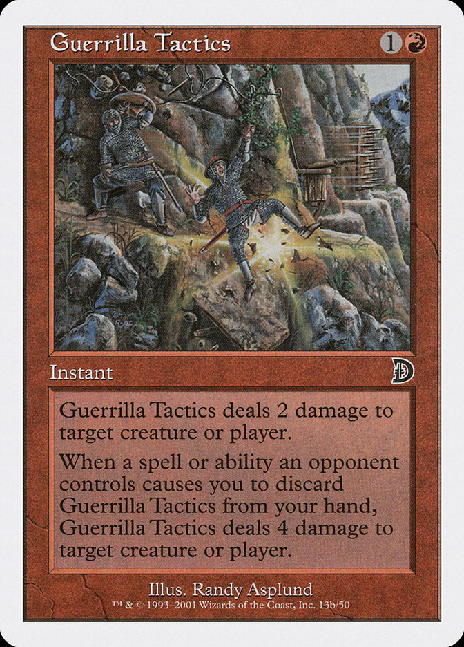 Guerrilla Tactics (Falling) [Deckmasters] | Anubis Games and Hobby
