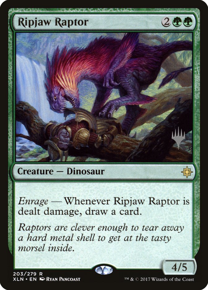 Ripjaw Raptor (Promo Pack) [Ixalan Promos] | Anubis Games and Hobby