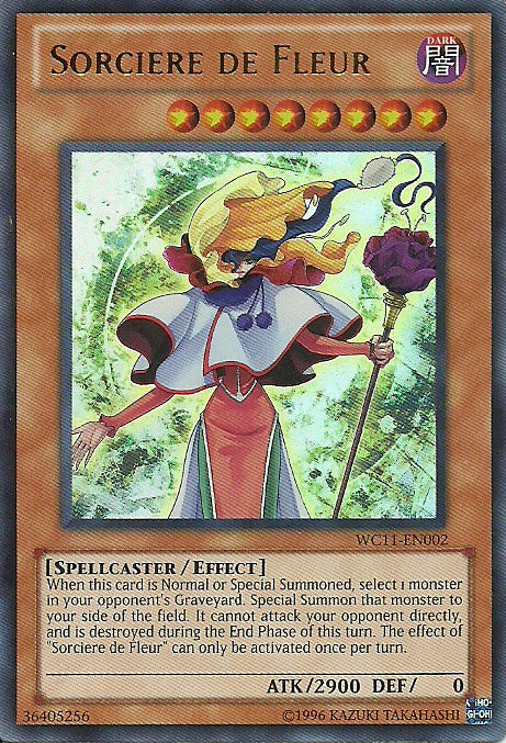 Sorciere de Fleur [WC11-EN002] Ultra Rare | Anubis Games and Hobby