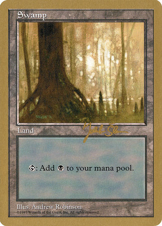 Swamp (445) - 1997 Jakub Slemr (5ED) [World Championship Decks 1997] | Anubis Games and Hobby