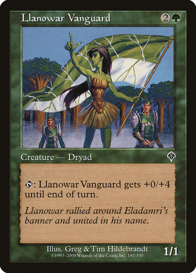 Llanowar Vanguard [Invasion] | Anubis Games and Hobby