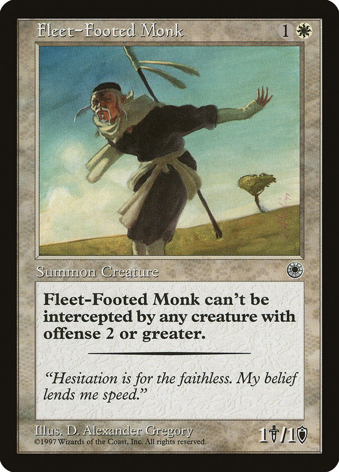 Fleet-Footed Monk [Portal] | Anubis Games and Hobby