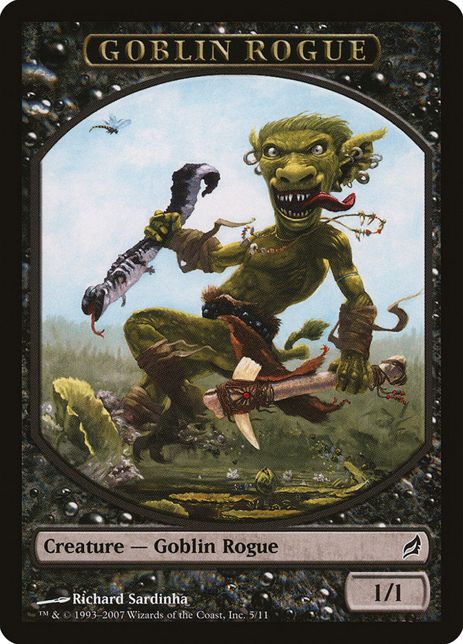Goblin Rogue Token [Lorwyn Tokens] | Anubis Games and Hobby