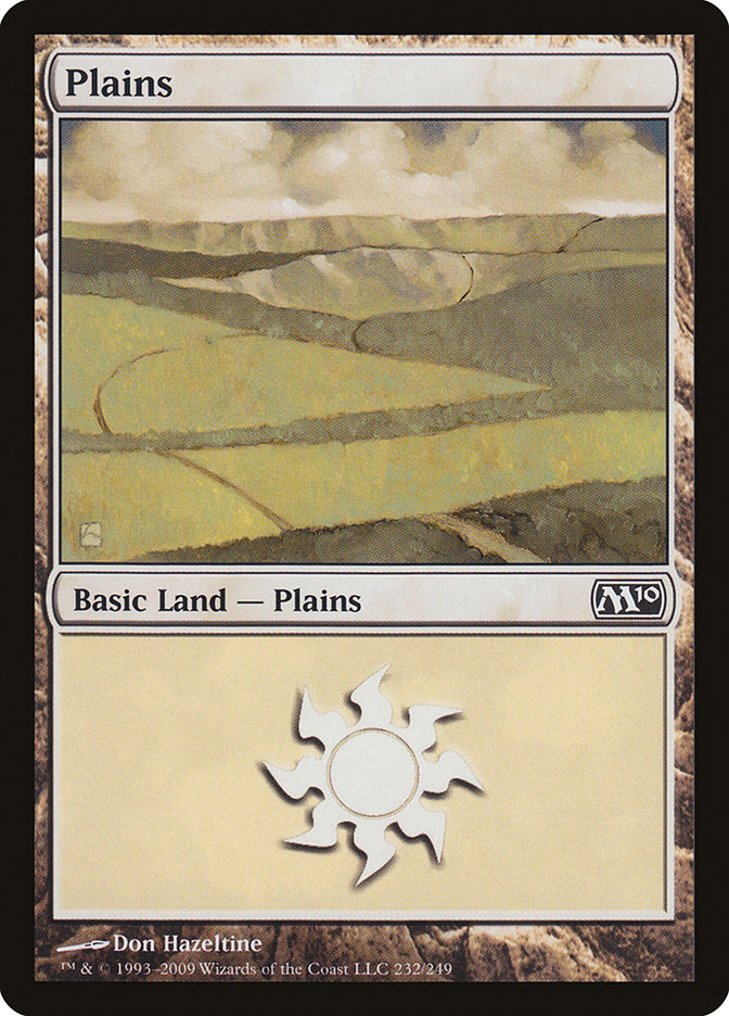 Plains (232) [Magic 2010] | Anubis Games and Hobby