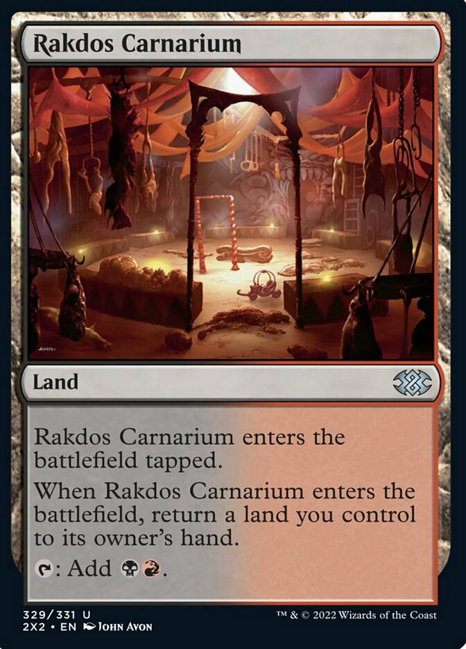 Rakdos Carnarium [Double Masters 2022] | Anubis Games and Hobby