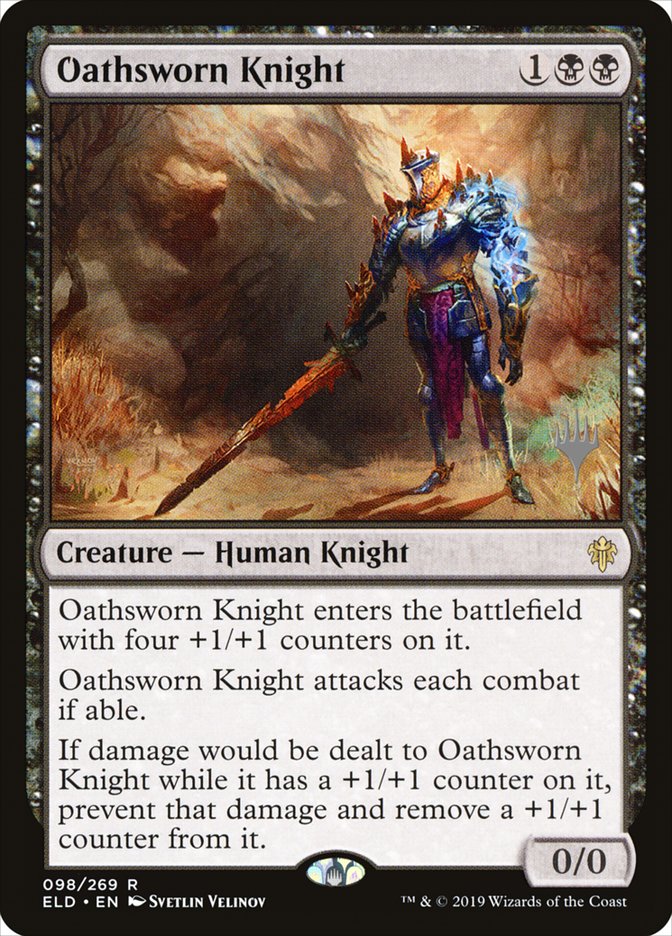 Oathsworn Knight (Promo Pack) [Throne of Eldraine Promos] | Anubis Games and Hobby