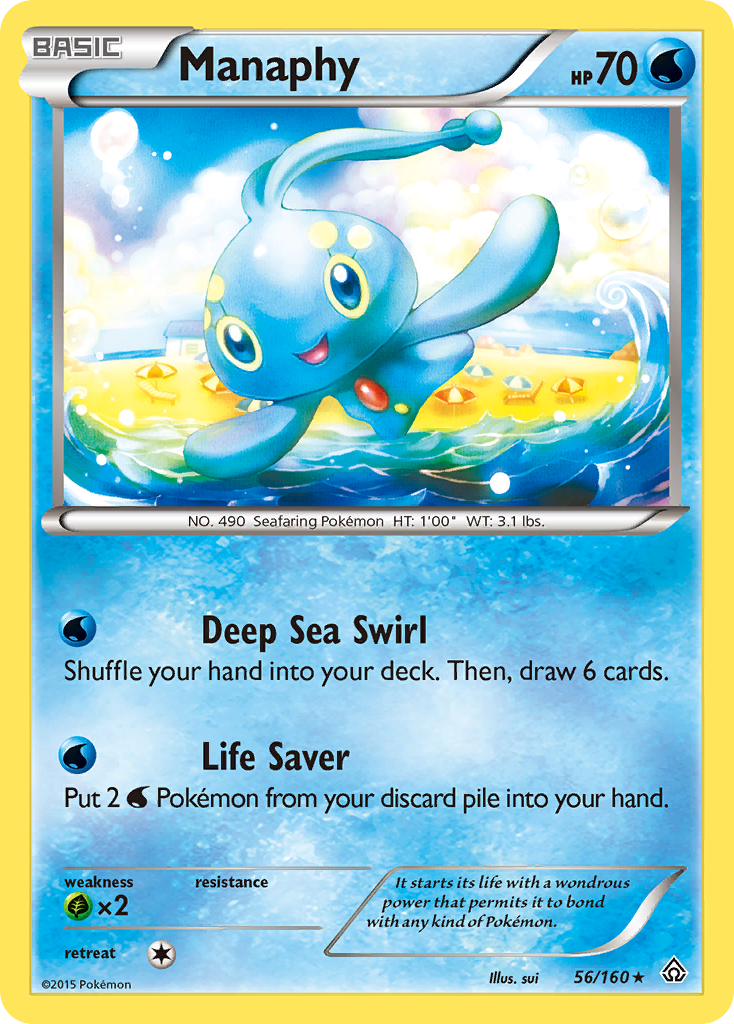 Manaphy (56/160) [XY: Primal Clash] | Anubis Games and Hobby