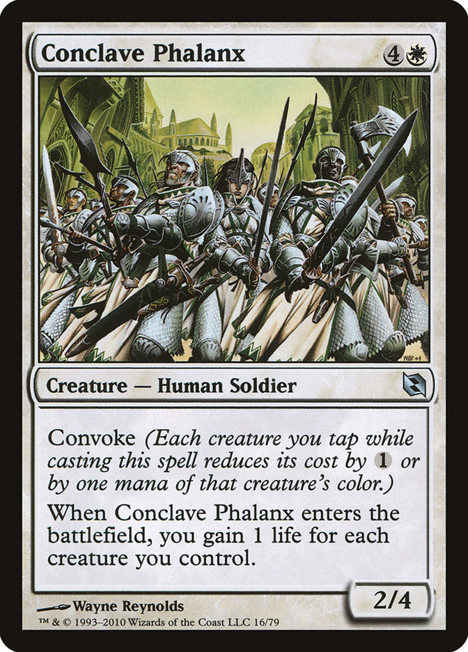 Conclave Phalanx [Duel Decks: Elspeth vs. Tezzeret] | Anubis Games and Hobby