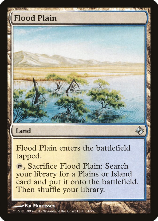 Flood Plain [Duel Decks: Venser vs. Koth] | Anubis Games and Hobby