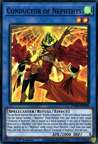 Conductor of Nephthys [PHRA-EN030] Super Rare | Anubis Games and Hobby
