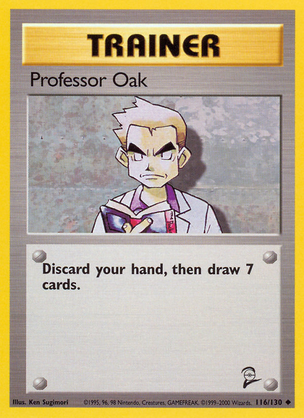 Professor Oak (116/130) [Base Set 2] | Anubis Games and Hobby