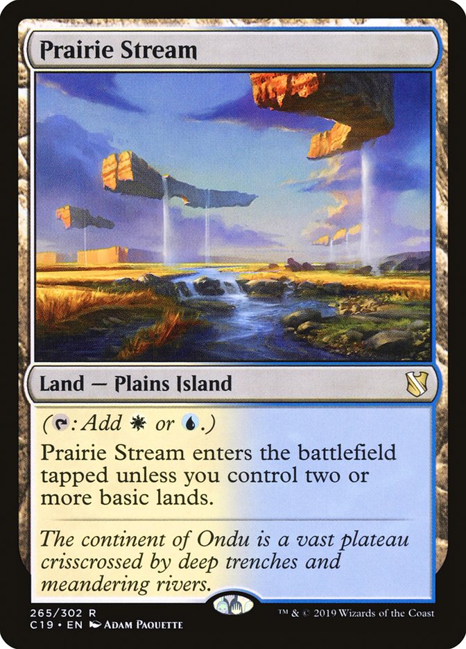 Prairie Stream [Commander 2019] | Anubis Games and Hobby