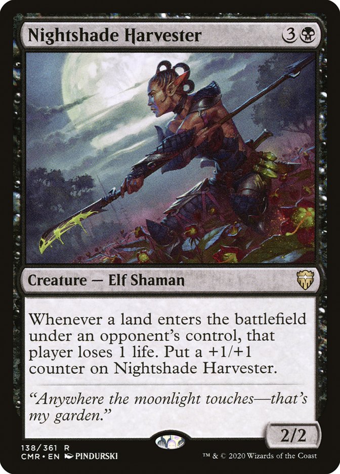 Nightshade Harvester [Commander Legends] | Anubis Games and Hobby